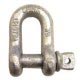 3/16" GALV SCREW PIN CHAIN SHACKLE WLL 1/3 TON - GALV SCREW PIN CHAIN SHACKLE IMPORT